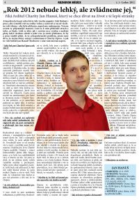 Domovník č. 1 - Leden 2012 (pdf) 01/2012 4
