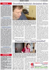 Domovník č. 5 - Květen 2012 (pdf) 05/2012 2